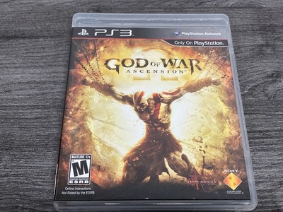 God of War Ascension (PlayStation 3 PS3, 2013) CIB Complete & TESTED! **VGC**