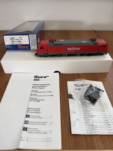 Roco 72482 Spur H0 Class BR 152 Railion Elektrolok DBAG. | Condition: Used