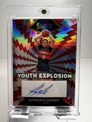 24-25 Panini Select - Youth Explosion Signatures Kyshawn George #YE-KYE (AU, RC)