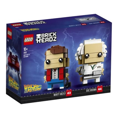 LEGO BRICKHEADZ: Marty McFly & Doc Brown (41611) neu & originalverpackt