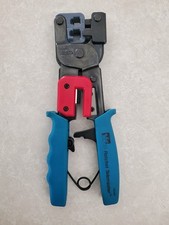 IDEAL 30-696 Ratchet Crimper: For RJ-11/RJ-12/RJ-45, Cat5e/Cat6,