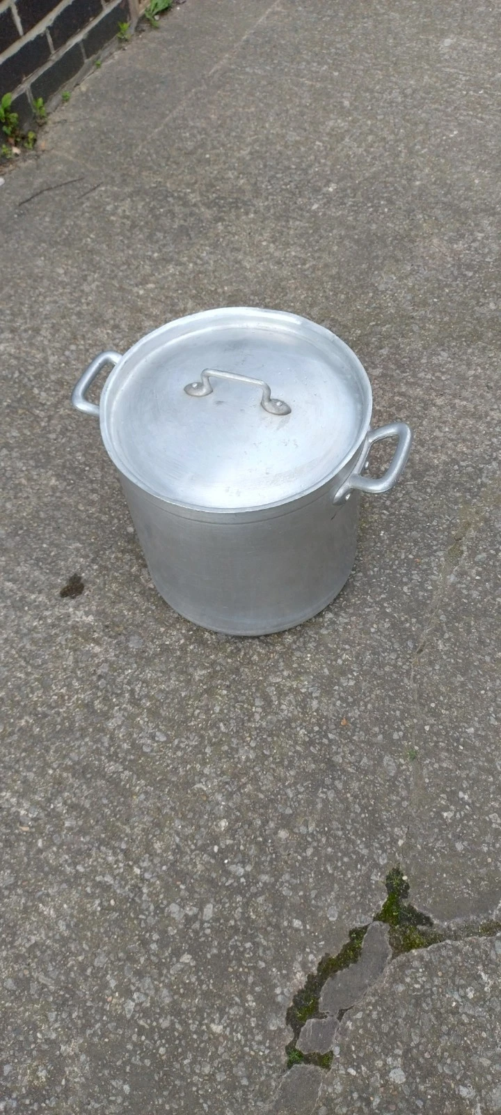 Bourget 32cm Aloumium Stock Boiling Pot with Lid and Handles