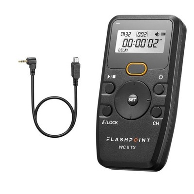 Flashpoint Wave Commander II Remote Tx w/Cable for Select Olympus Cameras