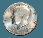1976-P & D Kennedy Half Dollar Roll (20 coins) Bicentennial Coins Nice XF/AU