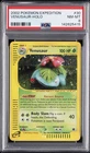 2002 POKEMON EXPEDITION #30 VENUSAUR-HOLO PSA 8
