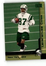 2000 SkyBox #244 Laveranues Coles RC Rookie Card. rookie card picture