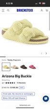 Teddy Popcorh birkenstock arizona big buckle