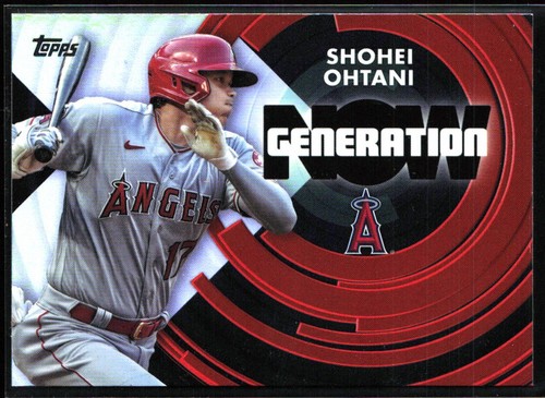SHOHEI OHTANI #GN-6 GENERATION NOW | 2022 Topps Series 1 FOIL Insert | LA ANGELS