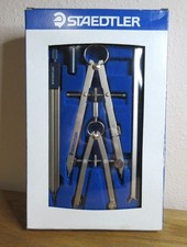  O Staedtler Mars Masterbow 7-piece Compass Set 551-09 w/case  box