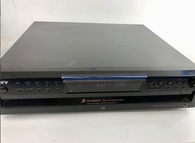 SONY CDP-CE375 - Disc CD Changer Compact Disc Player- No Remote - TESTED & Works