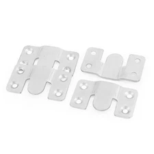 Furniture Sofa Photo Frame Interlock Bracket Joint Connector Hanging Hook 4 Pcs