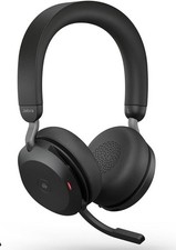 Jabra Evolve2 75 Bluetooth Headband Black, Noise-Cancelling