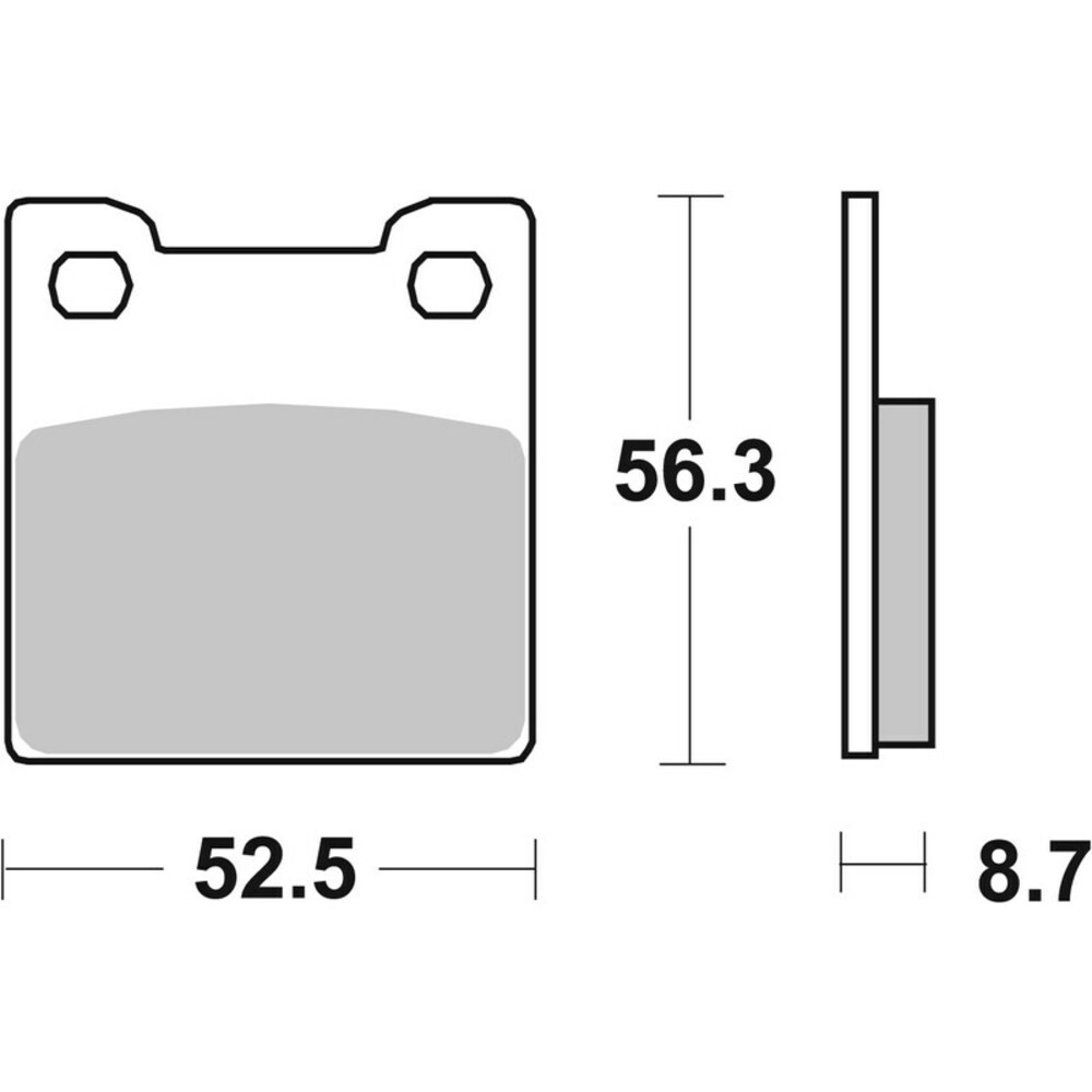 Pills Of Brake Sintered BREMBO 07su20sp for Moto Spare Parts Accessories - Image 3
