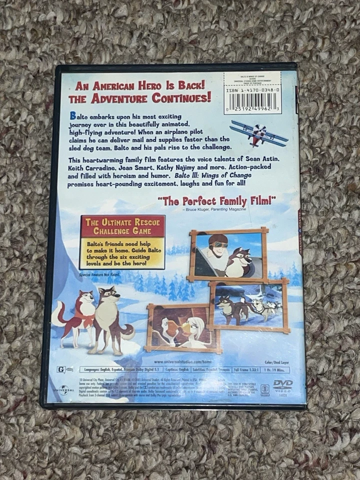 Balto 3: Wings of Change DVD - Image 2 of 2