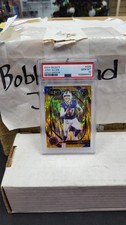 2024 JOSH ALLEN GOLD SHOCK #1/10 /10 SELECT BILLS PSA 10 GEM MINT #225 POP 1
