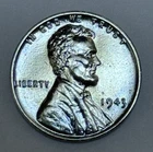 1943 P  Steel Penny Coin  ~  GEM BRILLIANT UNCIRCULATED