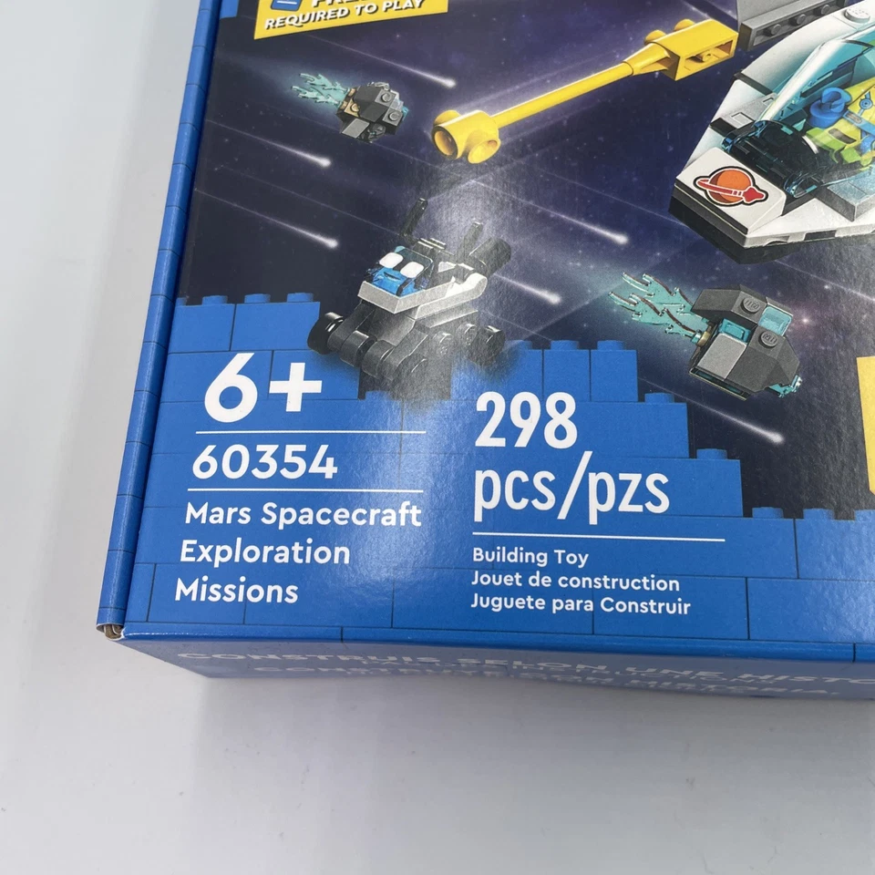 Lego 60354 City Mars Spacecraft Exploration Mission Building Toy 298 Pcs NEW - Image 2 of 4
