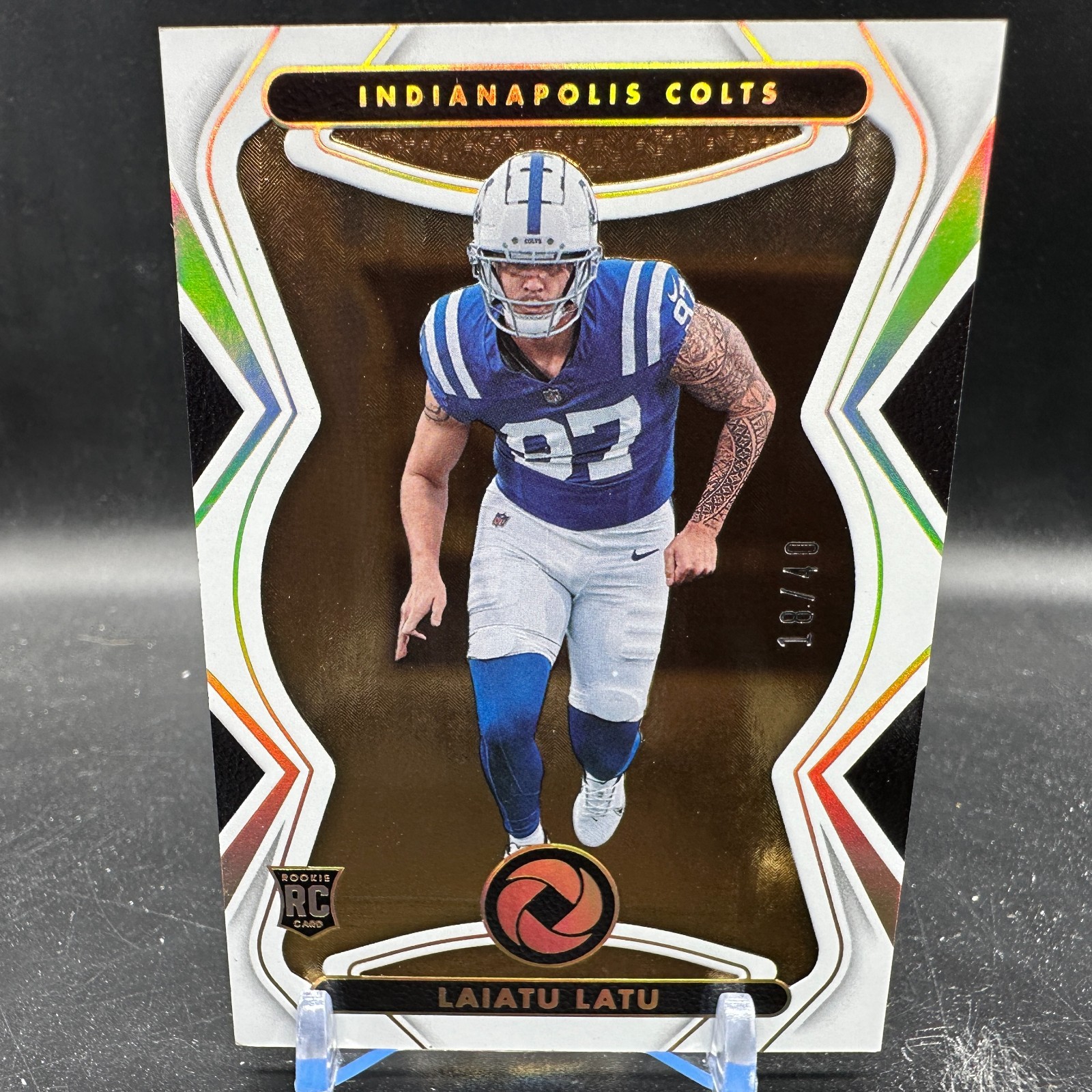 Laiatu Latu Panini Gold Standard Opulence Rookie #OPLLU Base