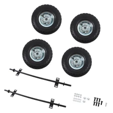 For  Predator 9000 8750 6500 Watt Generator Wheel Kit 10" Pneumatic Generator