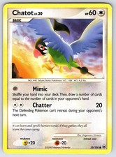 Chatot 55/100 Common Majestic Dawn Pokemon HP