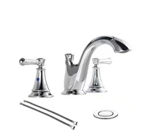 Phiestina Widespread Double-Handle Bathroom Faucet Set 8" WF032-C NEW Open Box