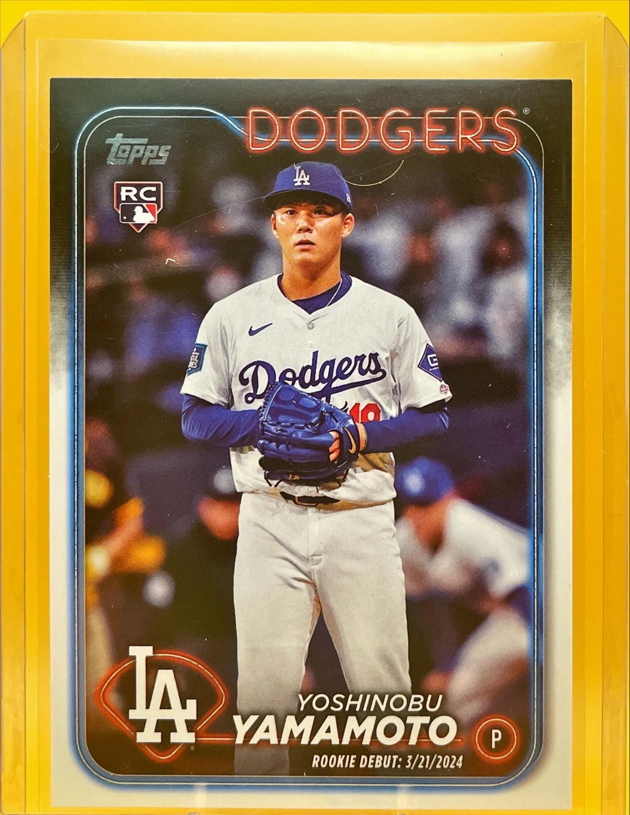 2024 Topps Update #US149 Yoshinobu Yamamoto