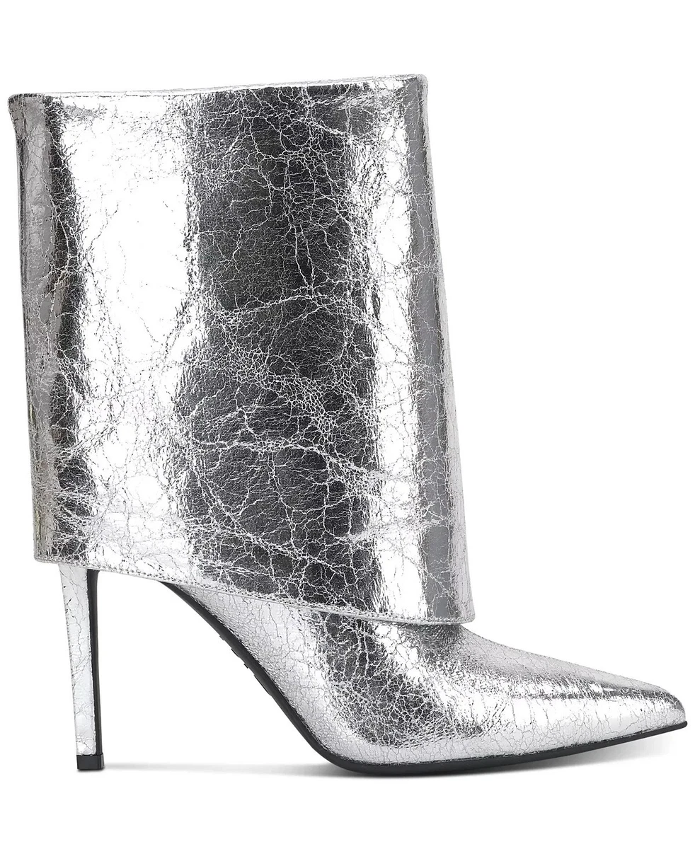 chinese dress ladies Nine West Women's Baey Pointed Toe Bootie - Gray - Ankle Boots main image 0