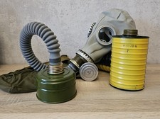 Soviet USSR Gas Mask with Original Filters &ndash; Full set