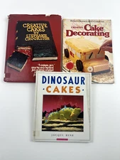Making Creative Cakes! Lot of 3 Decorating Icing Dinosaur Getting Creative VTG