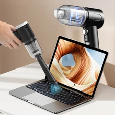 Blow & Suck Cordless Handheld Vacuum Cleaner Mini Wireless Portable for Car Home