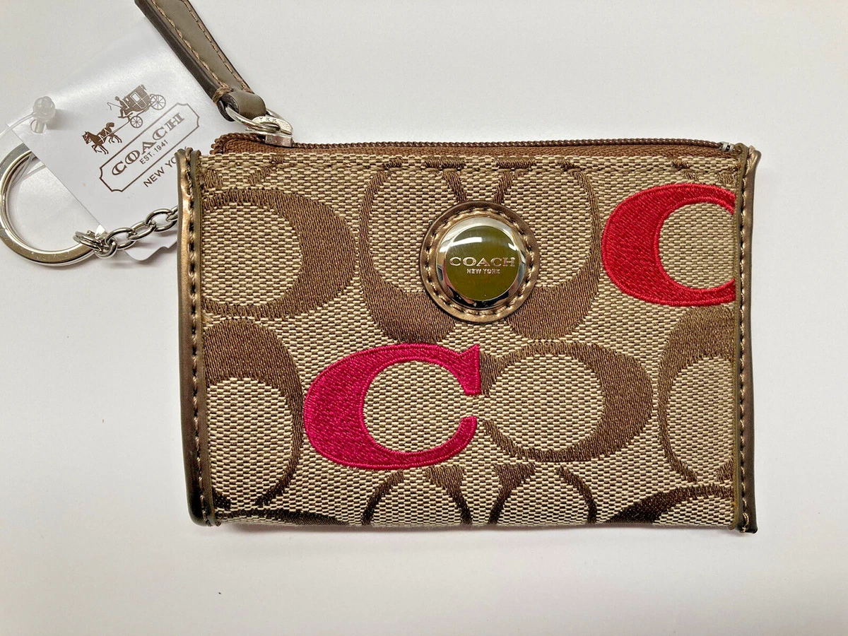 Coach coin cheap holder