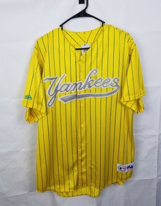 yellow mlb jersey
