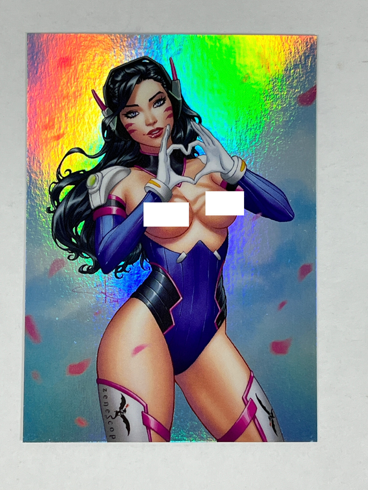 Zenescope Z-RATED Trade Card: #7ZHC Sabine Rich holographic foil card
