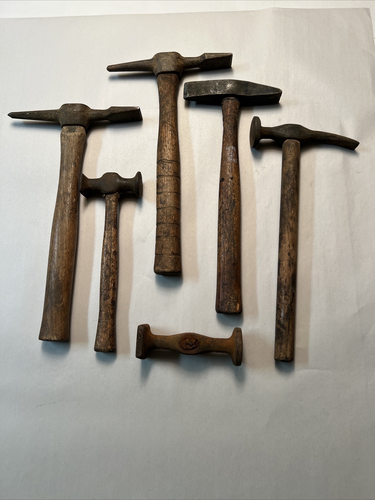 6X LOT OF VINTAGE AUTO BODY HAMMERS All Vintage USA Unknown Brands eBay