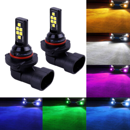 G4 Automotive 2x HB4 9006 LED Bulbs Advanced SMD 3030 Bright Colorful Fog Light - Afbeelding 1 van 10