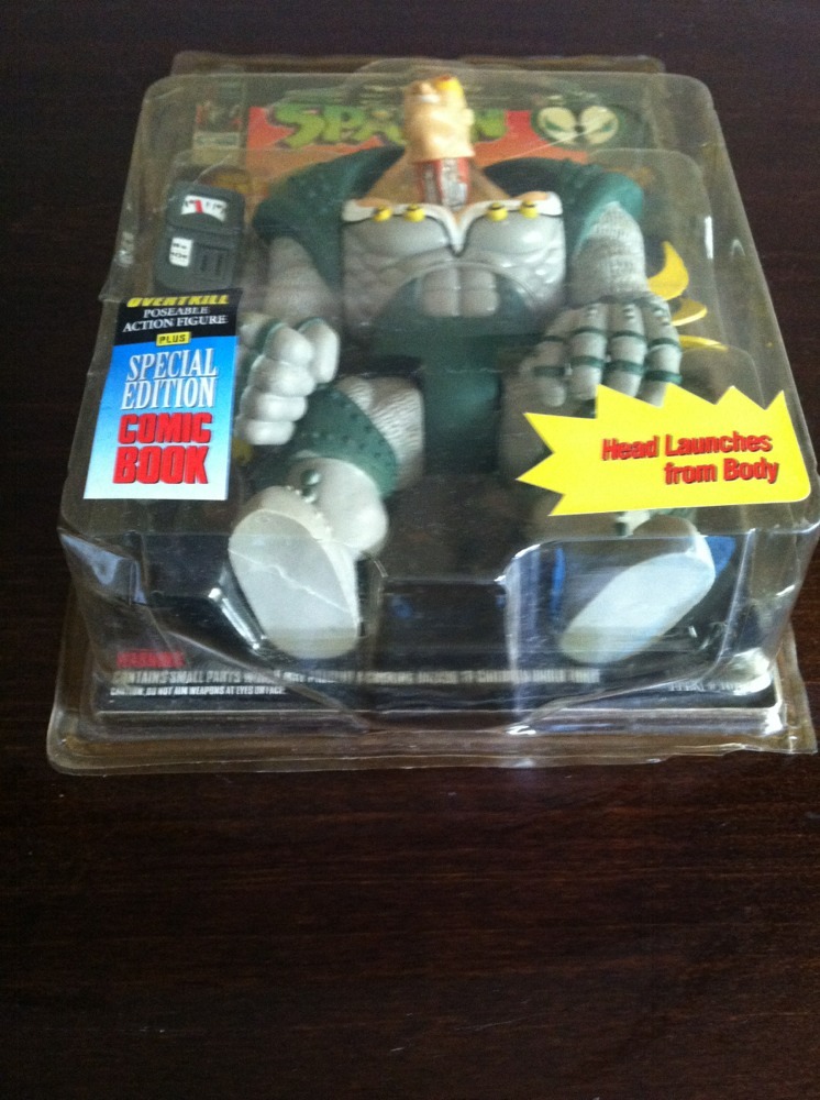 MCFARLANE TOYS SPAWN OVERTKILL SPECIAL EDITION W/ Comic Book