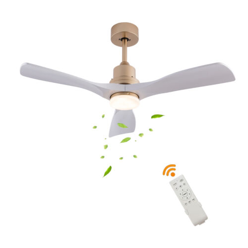 Indoor Ceiling Fan Light Bedroom Living Room Pendant Lamp & Remote Control - Picture 21 of 23