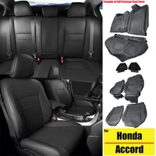 (All inclusive Custom)Car 5-Seat Covers Cushion Pad For Honda Accord 2013-2017