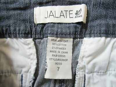 アン アン Jalate Jeans Juniors Size 7 Shorts Medium Wash 4 Pockets | eBay