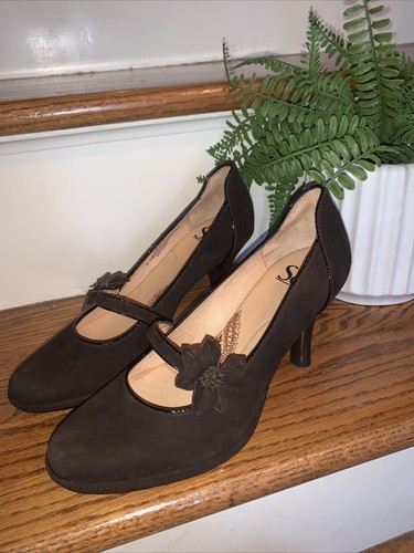NWOT Sofft Genuine Leather 6.5 Cushion Insole Pumps High Heels Womens 6.5 💗217 - Imagen 4 de 9