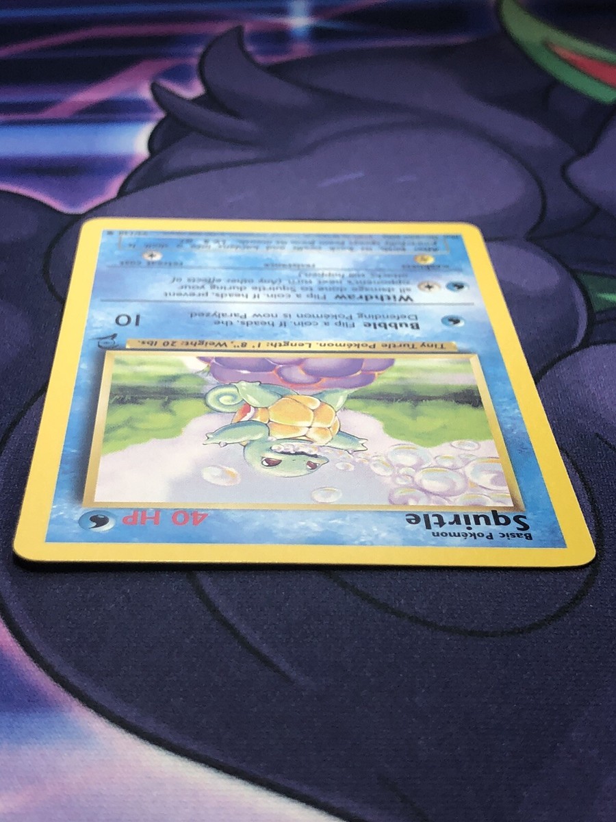 Squirtle 93/130 - Base Set 2 - Vintage 2000 WOTC Pokémon TCG