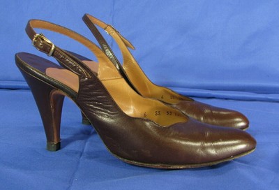 vintage slingback shoes
