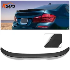 For 11-17 BMW 5 Series F10 528i 550i 535i Carbon Look PSM Style Rear Spoiler