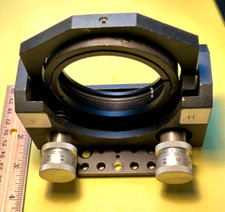 Aerotech 3" gimbal mirror mount model AOM 110-3 on Baseplate