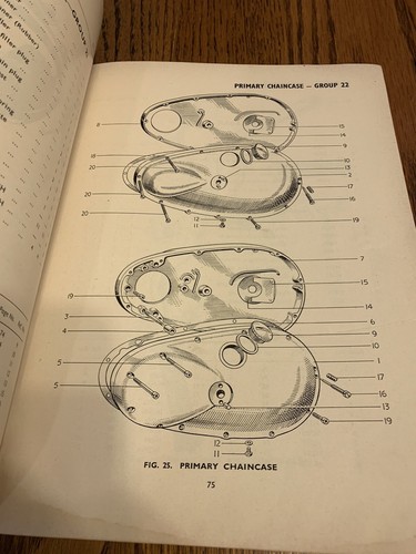 1954 TRIUMPH TEILEKATALOG SPEEDTWIN THUNDERBIRD,TIGER 100,TIGER 110,TROPHÄE - Bild 10 von 12
