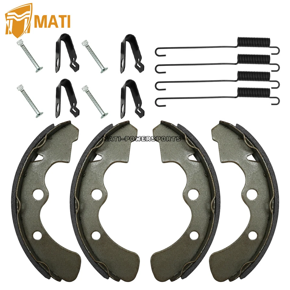 Kit zapatas de freno delanteras para Kawasaki Mule 1000 2010 2020 2030 2500 2510 2520 88-00 Foto 2 de 4