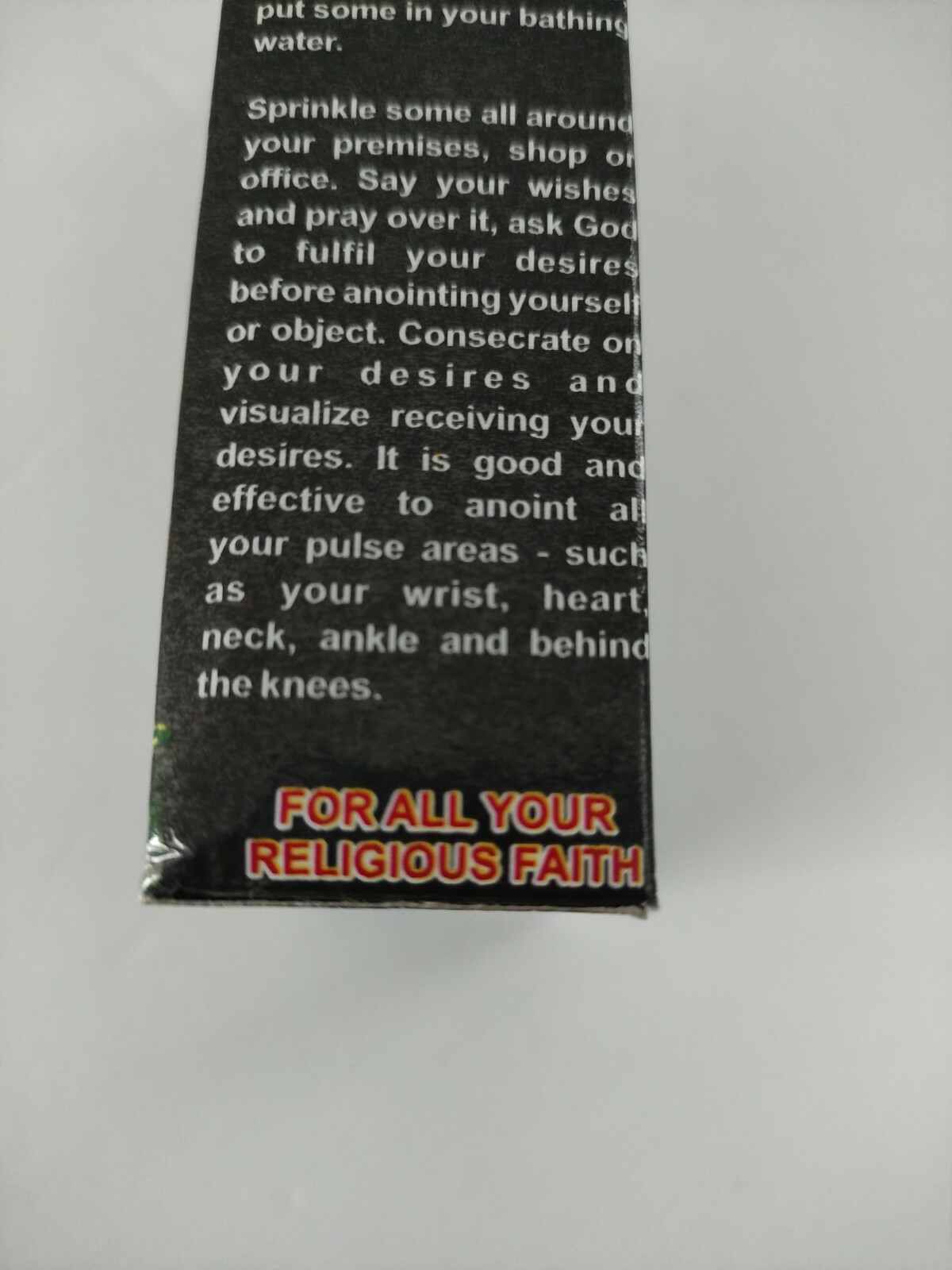 ORIGINAL SHARP OIL, SPIRITUAL HERBAL OIL IRON SHARPING IRON STOP ALL EVIL FORCES