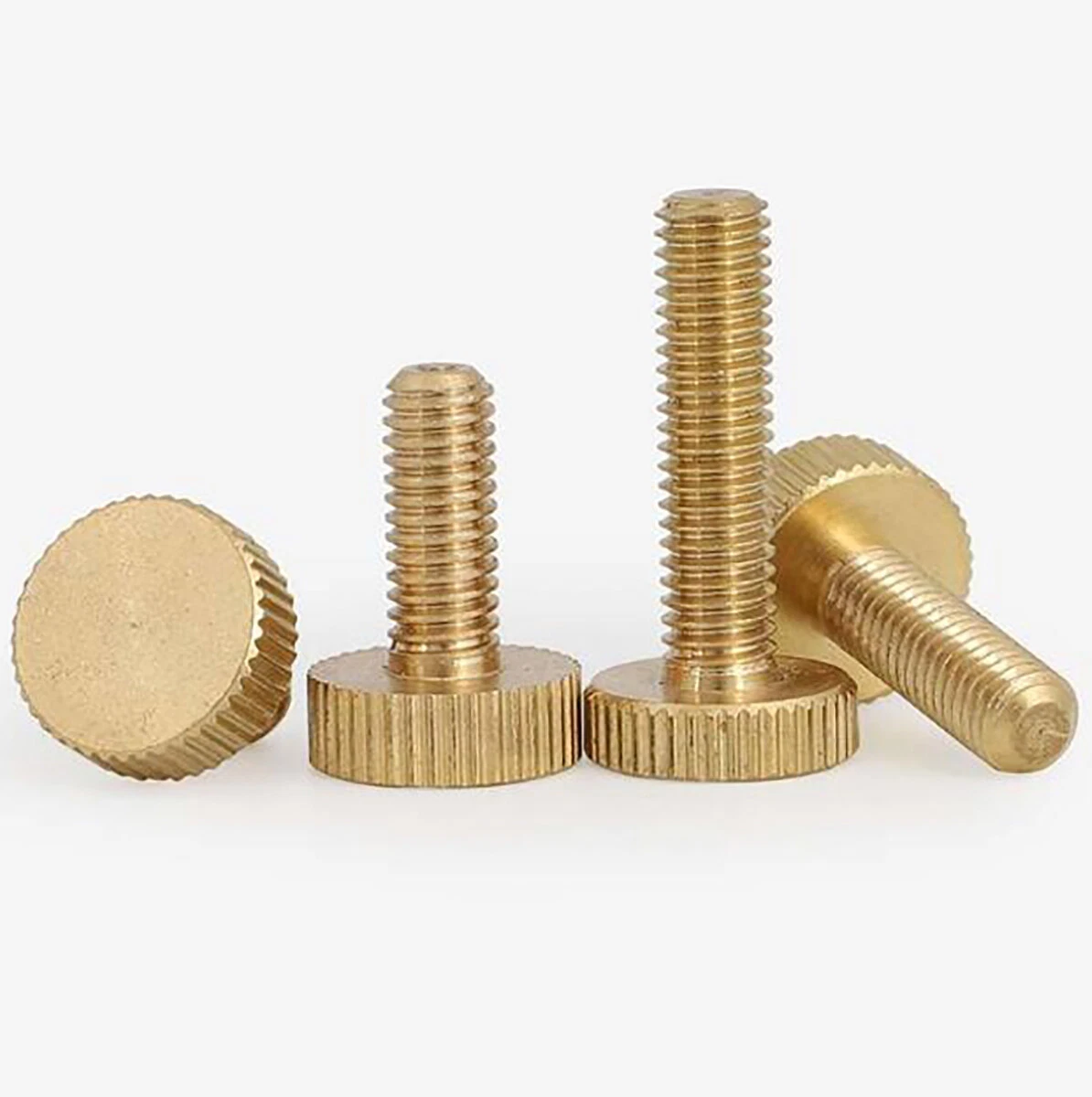 Vis à Bois Laiton à Tête Plate Fendue - #7 X 7/8 Pouces - Lot De 50 - Grade 360 - Fastenere