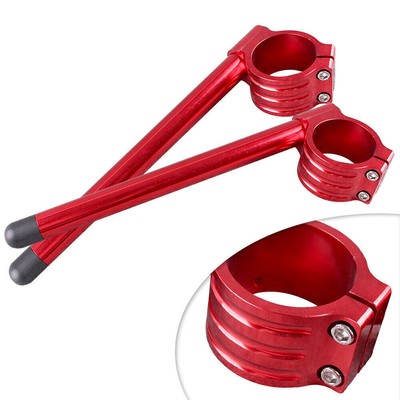 Rot überschnappen Lenker mit 50mm Gabelrohr Klemme für Honda CBR954RR 2002-2003