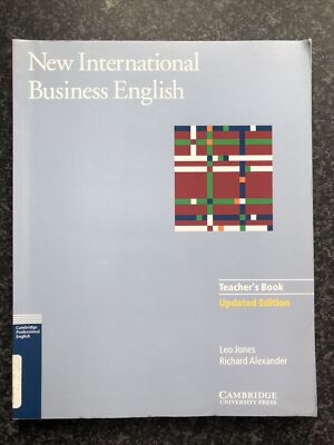 New International Business English Updated Edition Teacher's Book Good